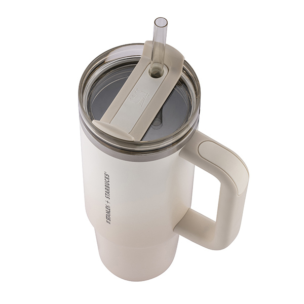 【現貨】台灣Starbucks Stanley 漸層米 3WAY吸管水杯 887ml