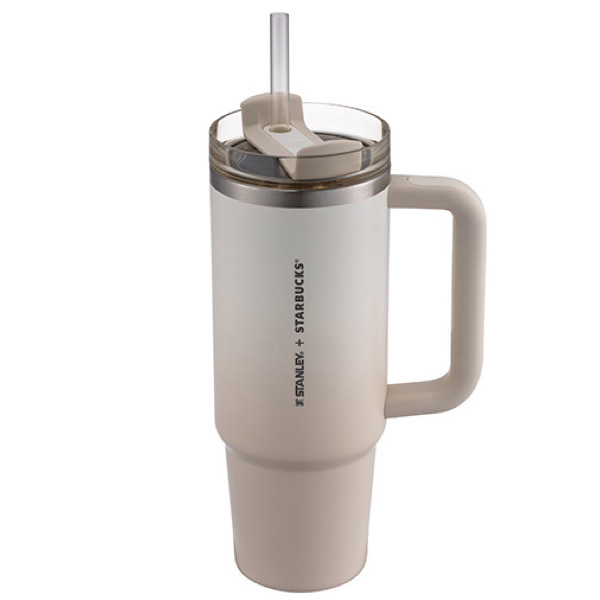 【現貨】台灣Starbucks Stanley 漸層米 3WAY吸管水杯 887ml