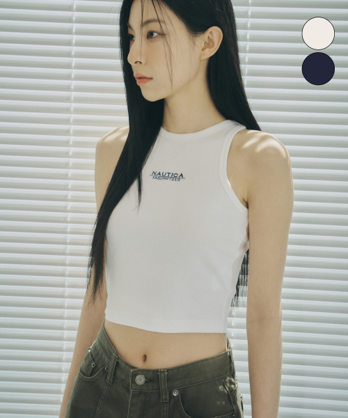【代購】NAUTICA 女 SAILING CLUB CROP TANK TOP 短版 背心 NTS3884