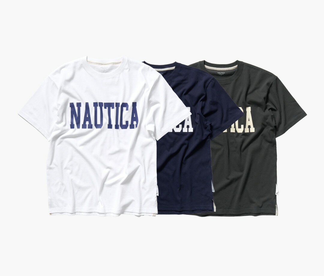 【代購】NAUTICA BIG LETTERING S/S TEE 基本款 短袖 短T NTS3904