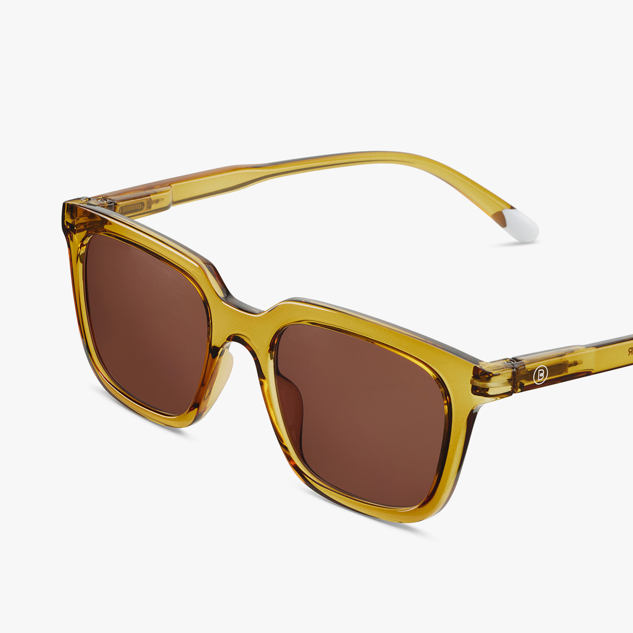 BARNER | Holly Glossy - Ecru Olive Sunglasses