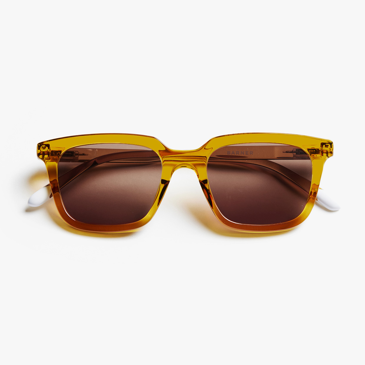 BARNER | Holly Glossy - Ecru Olive Sunglasses