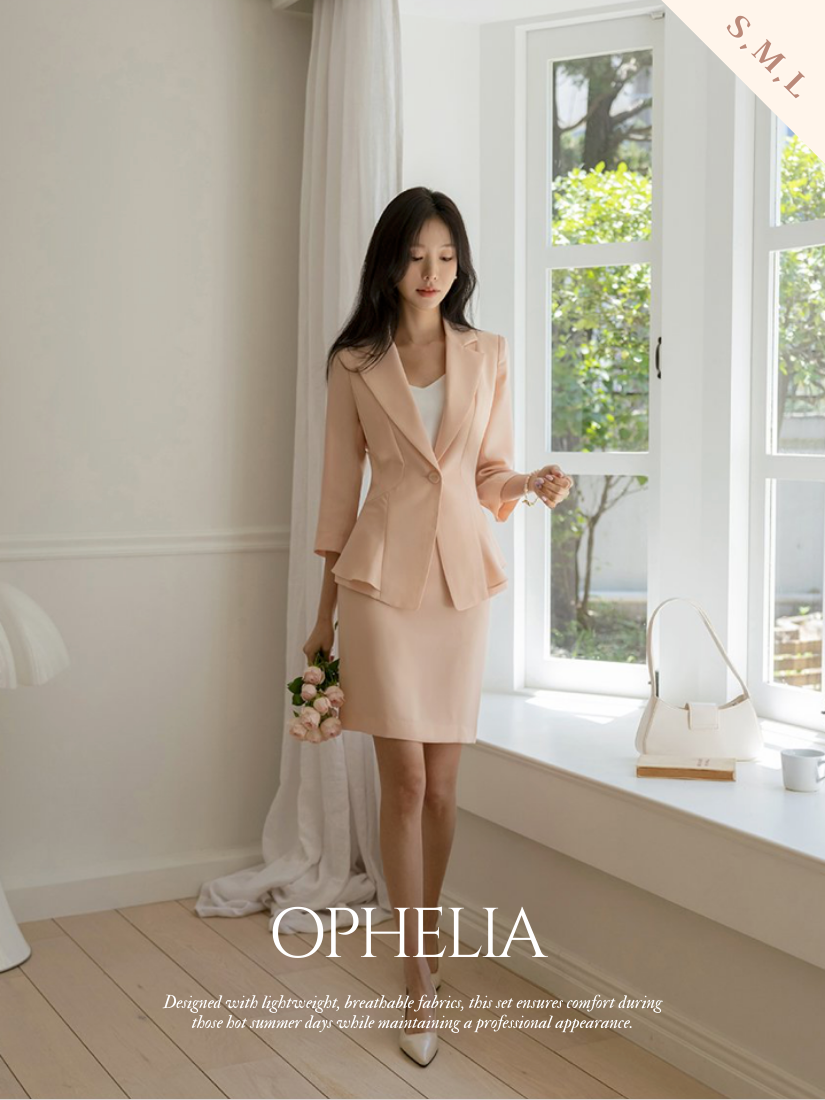 Ophelia西服套裝外套 [ 3色/ S,M,L ]