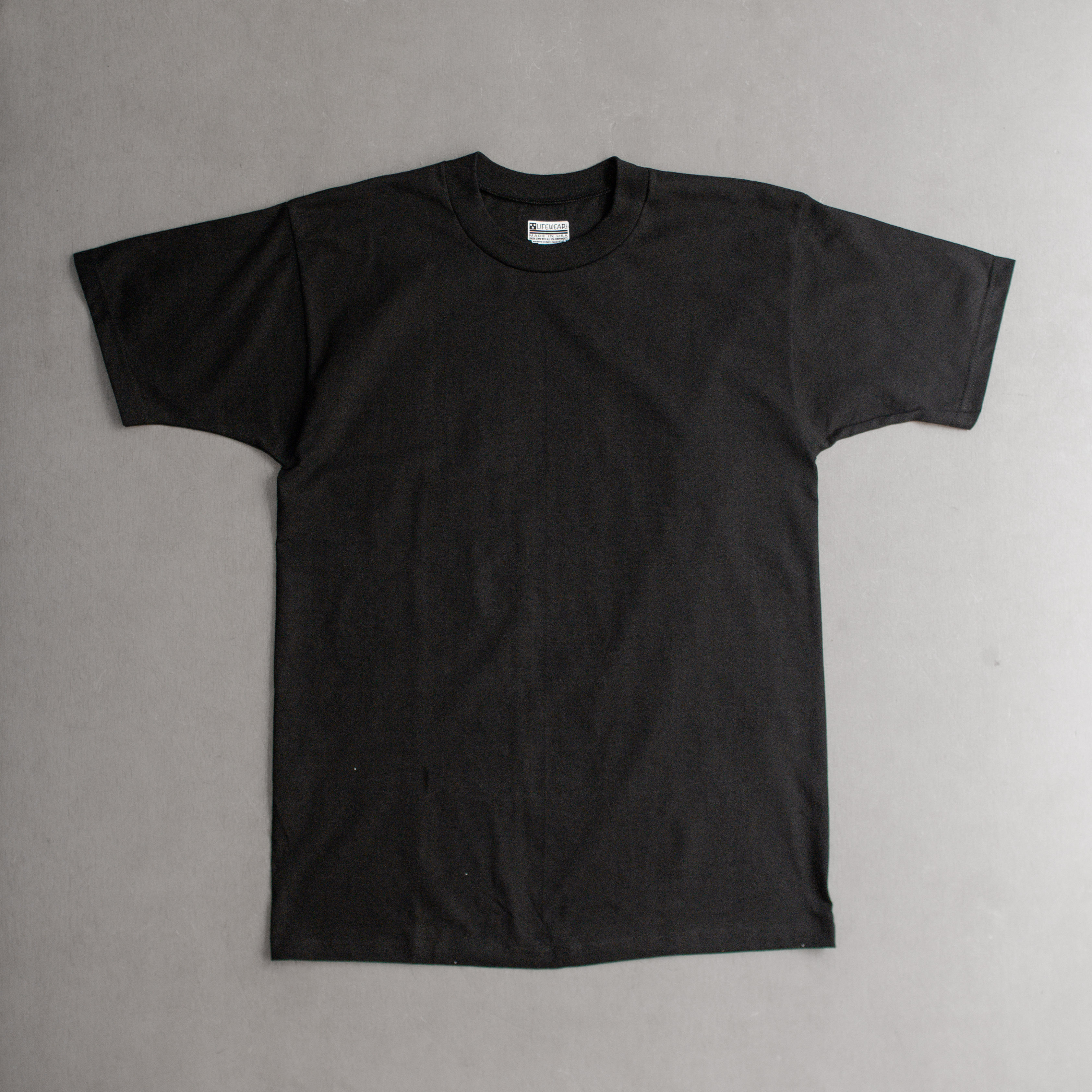LIFEWEAR 5.5OZ SHORT SLEEVE TEE 美國製 5.5盎司 圓領 素面 短袖 T恤