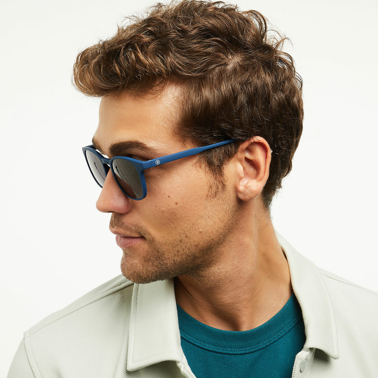 BARNER | Dalston - Navy Blue Sunglasses