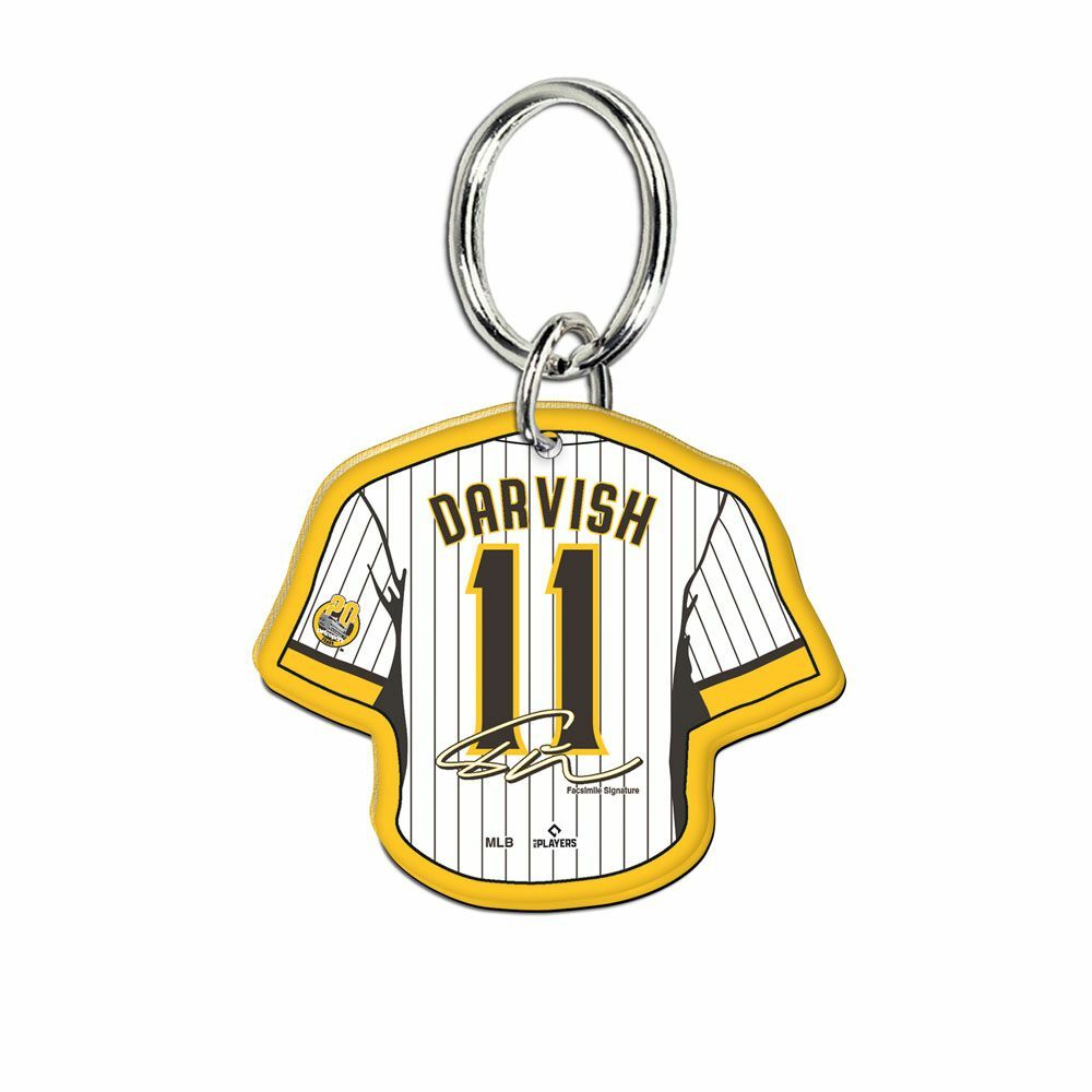 WinCraft 聖地牙哥教士隊 達比修有 壓克力 球衣鑰匙圈