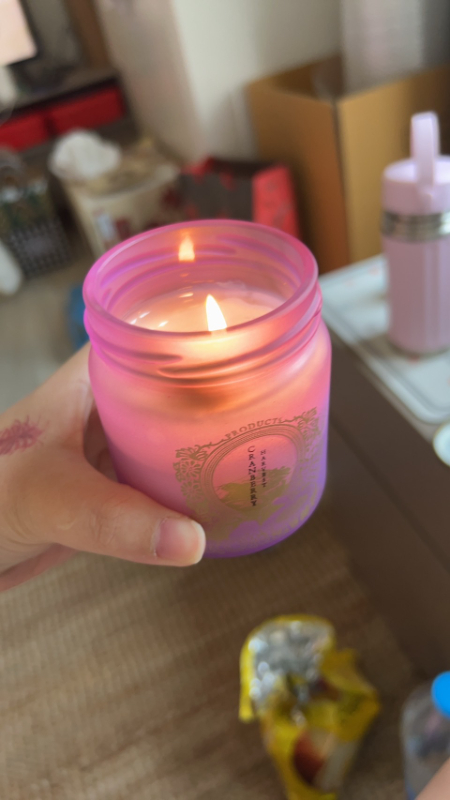 泰國 Karmakamet 果香蠟燭 130g｜手工香水瓶蠟燭 天然大豆蠟 長效燃燒30小時