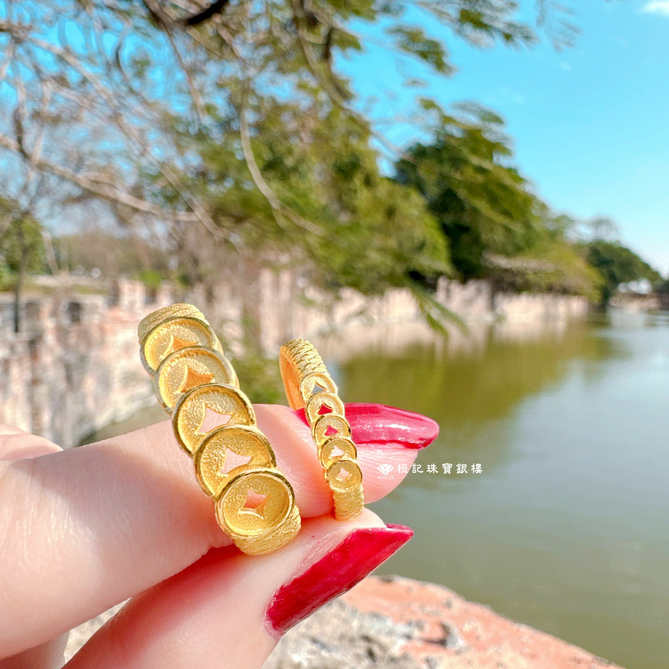 龍五錢 黃金戒指