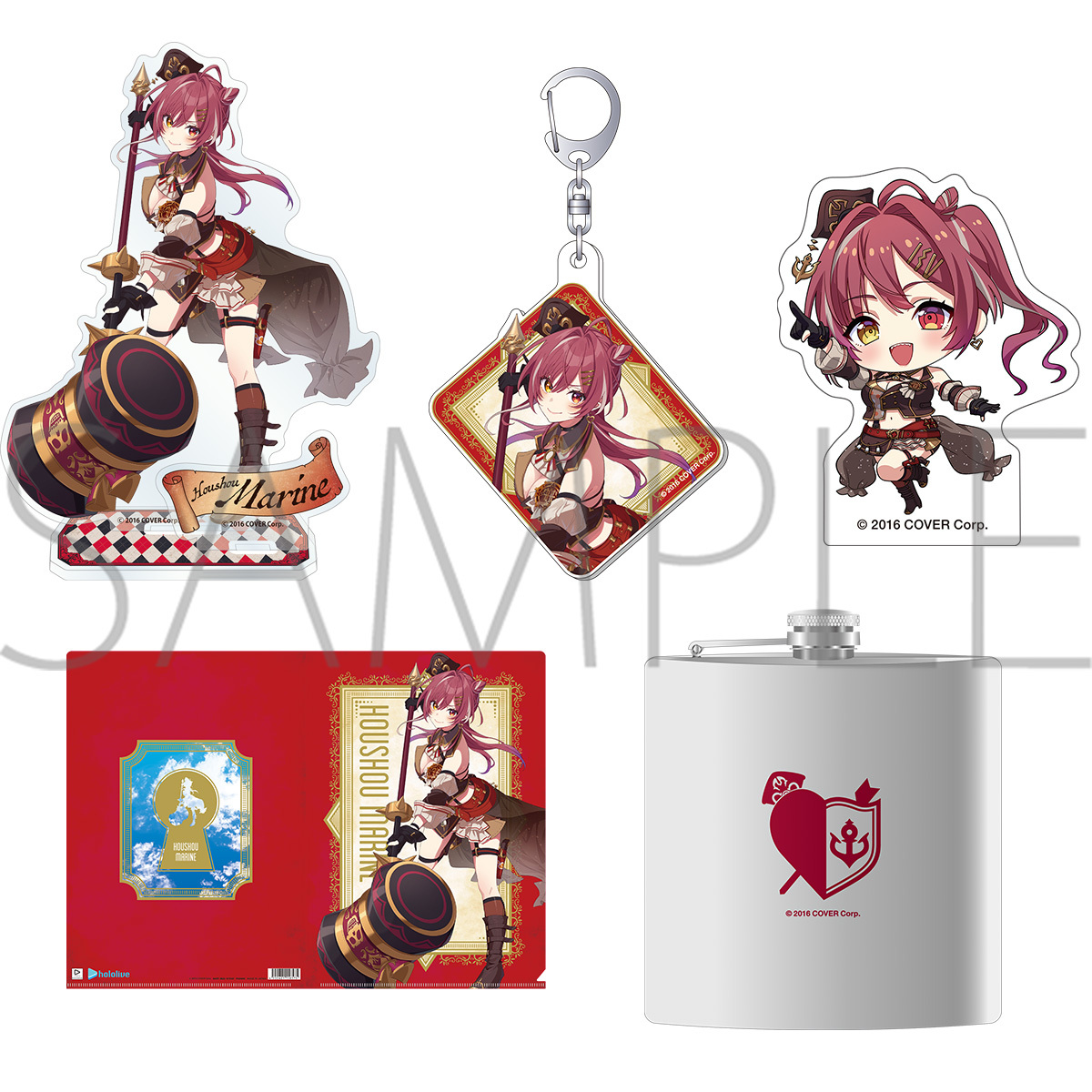 ❗❗急單❗❗「官方代購」ホロライブ×アニメイト HOLOLIVE FANTASYフェア 第一彈 宝鐘マリン🏴‍☠️ 船長