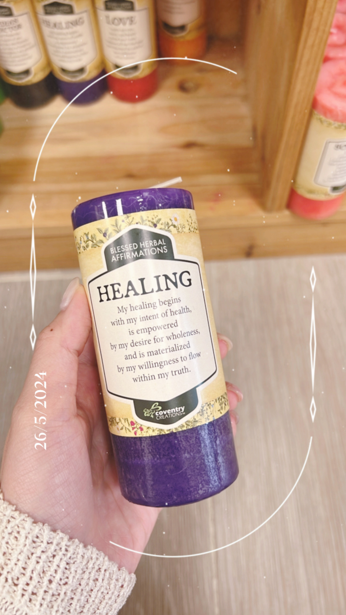 Healing 療癒蠟燭