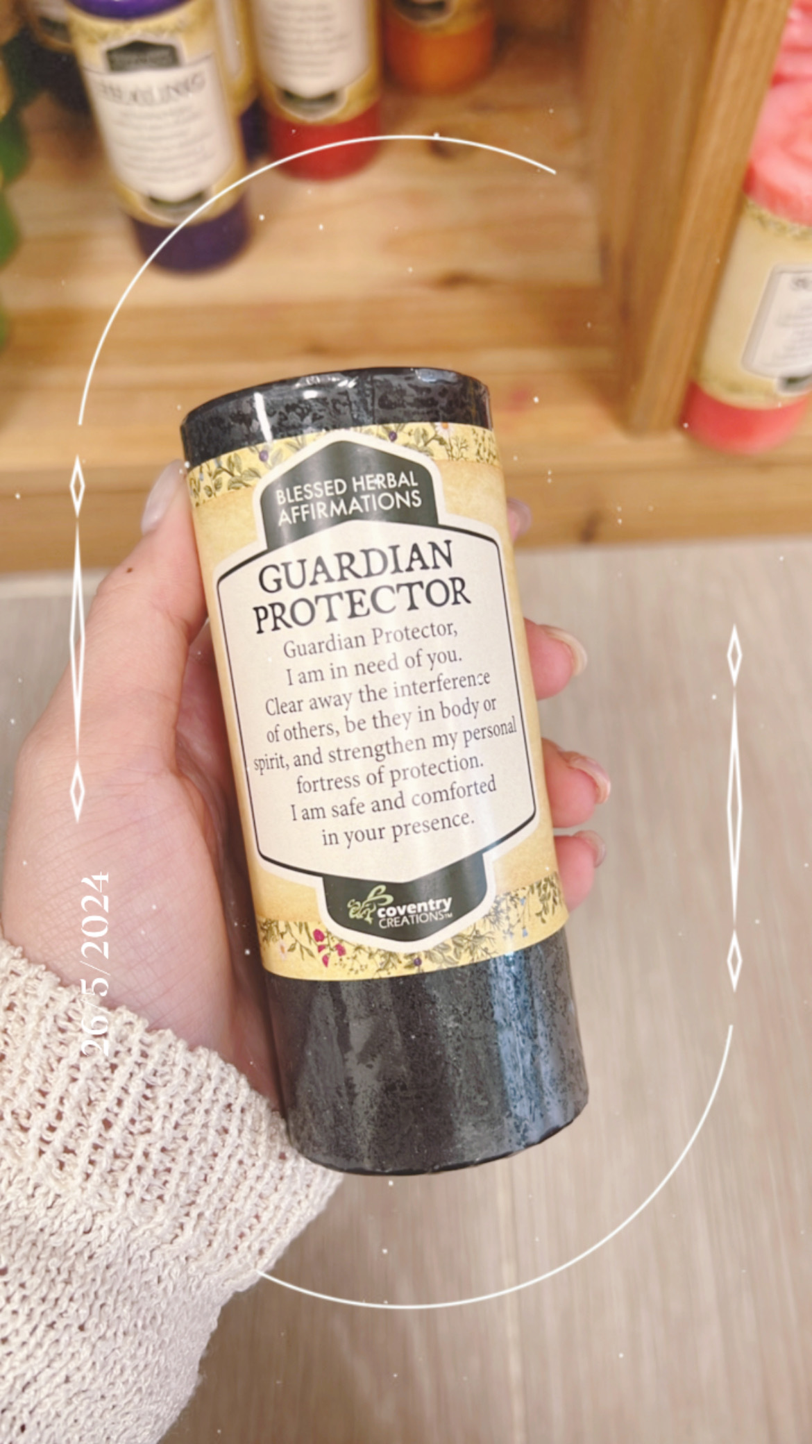 Guardian Protector 保護者蠟燭