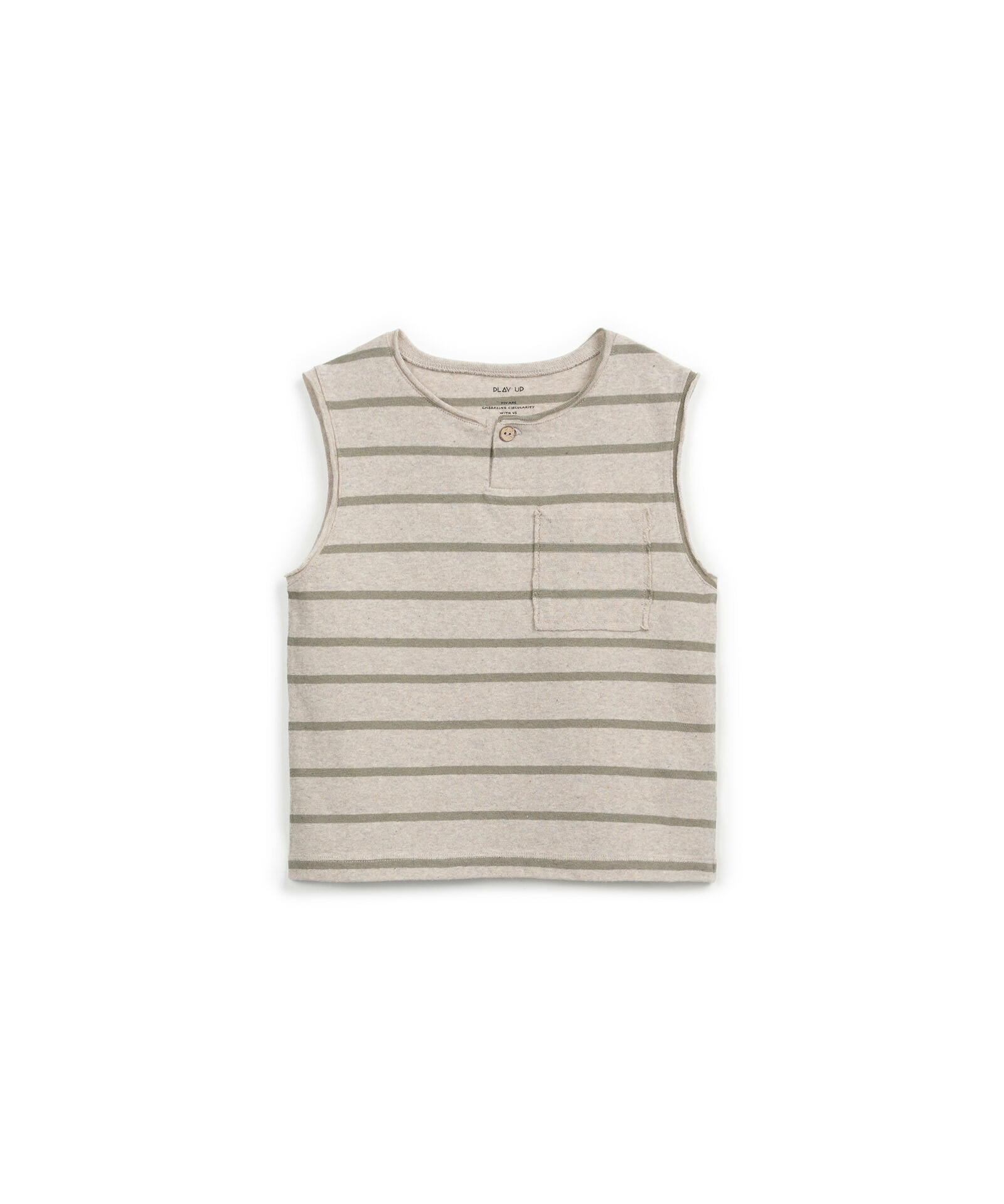 葡萄牙Play Up 再生棉條紋背心上衣 (Kids) - Fiber