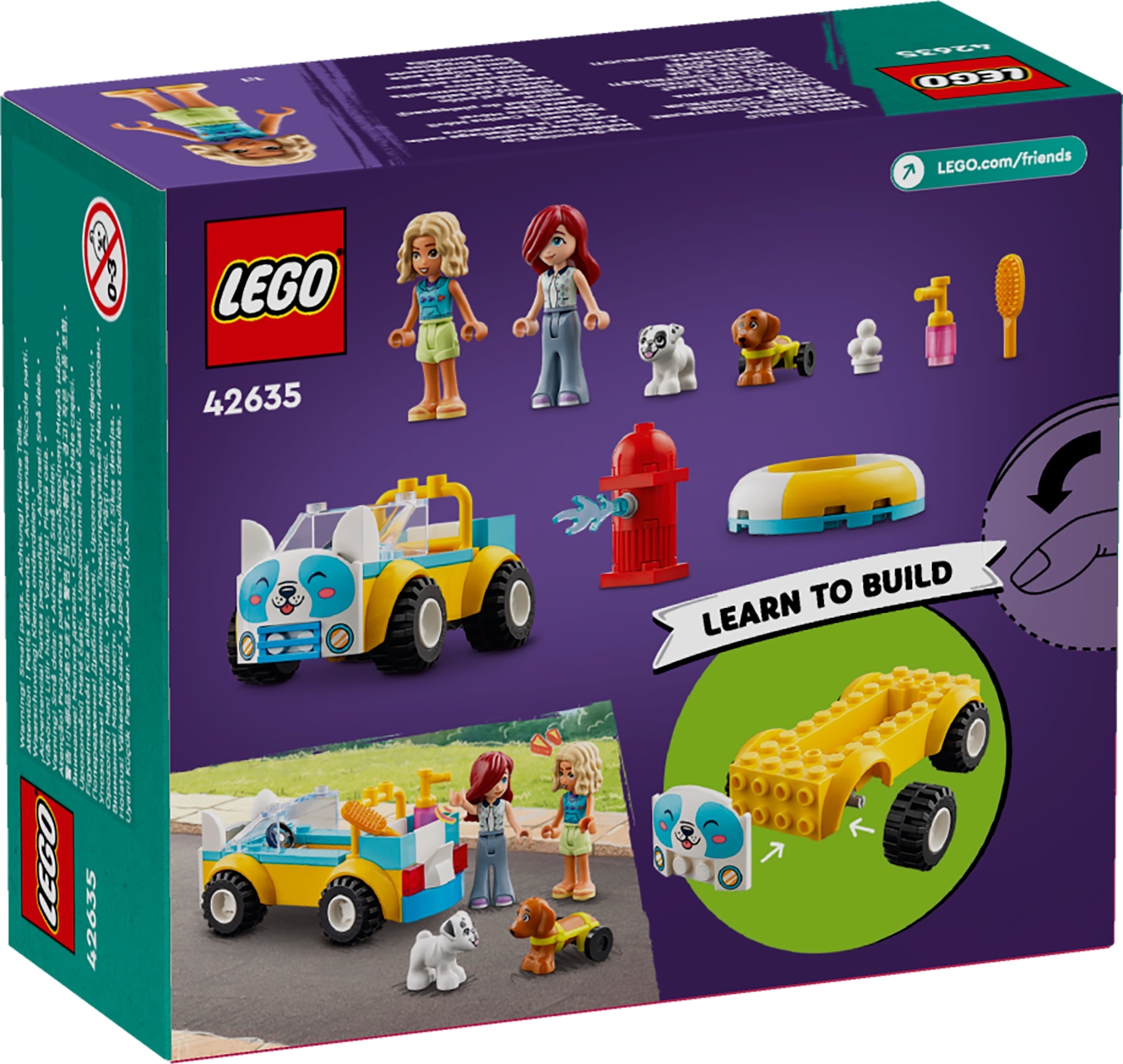 [飛米樂高積木專賣店] LEGO  42635 Friends-狗狗美容車