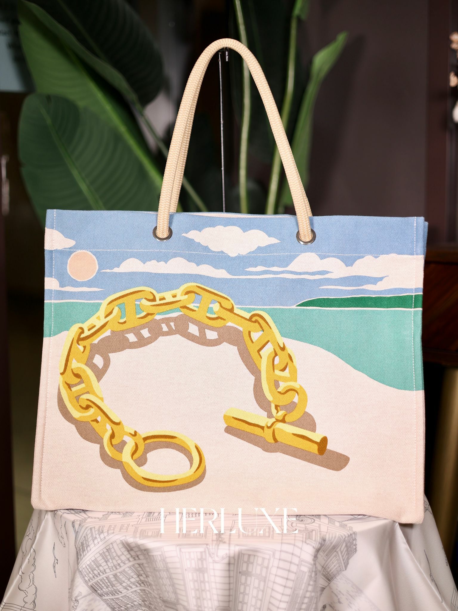 Escale a la plage beach bag 沙灘袋