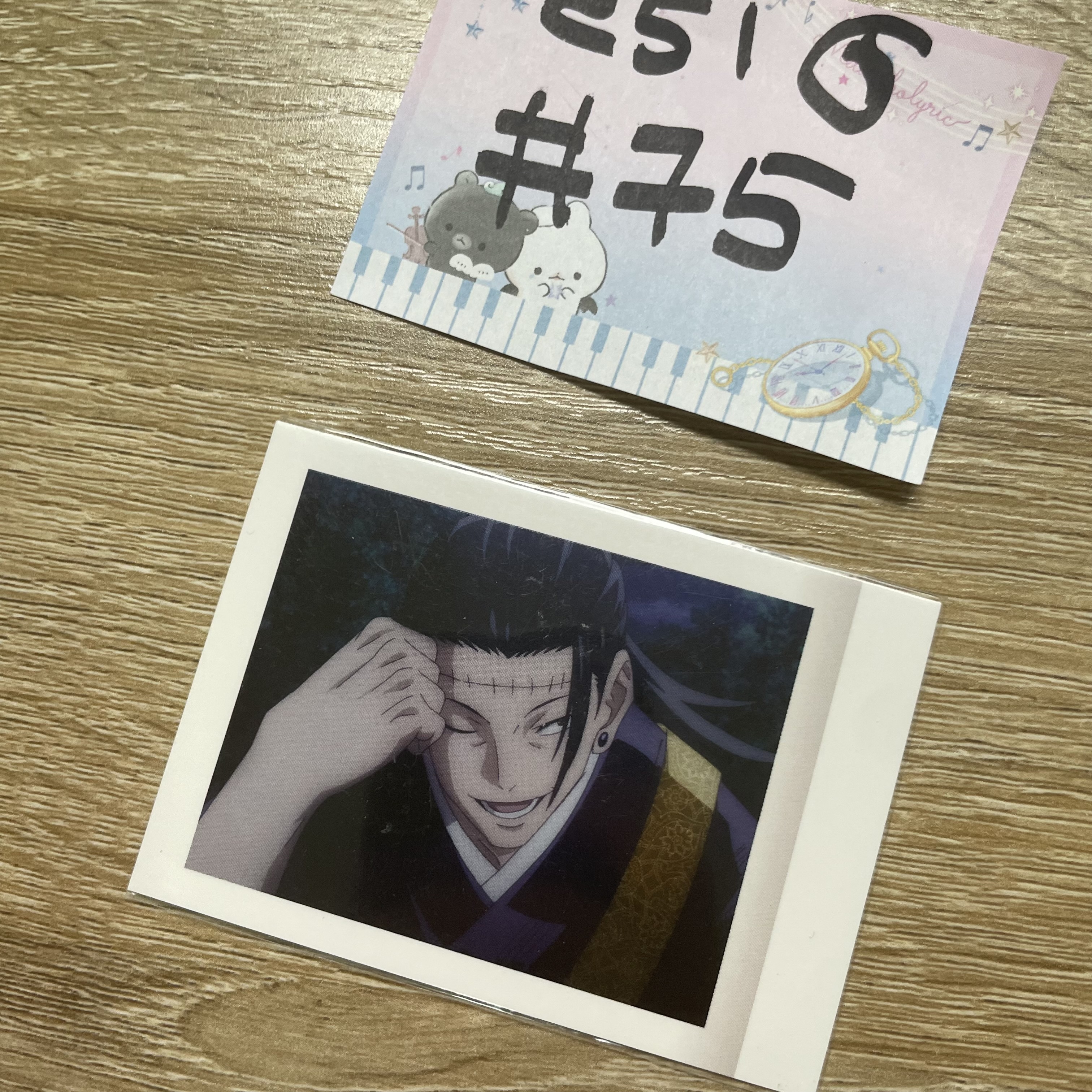 咒術迴戰  傑 拍立得#75