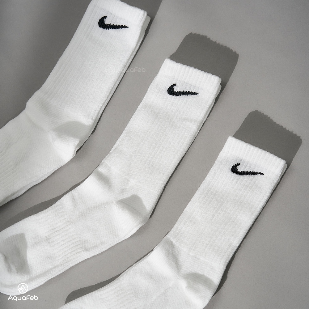 Nike U EVERYDAY LTWT CREW 3PR 白 三雙入 運動 休閒 長襪 SX7676-100