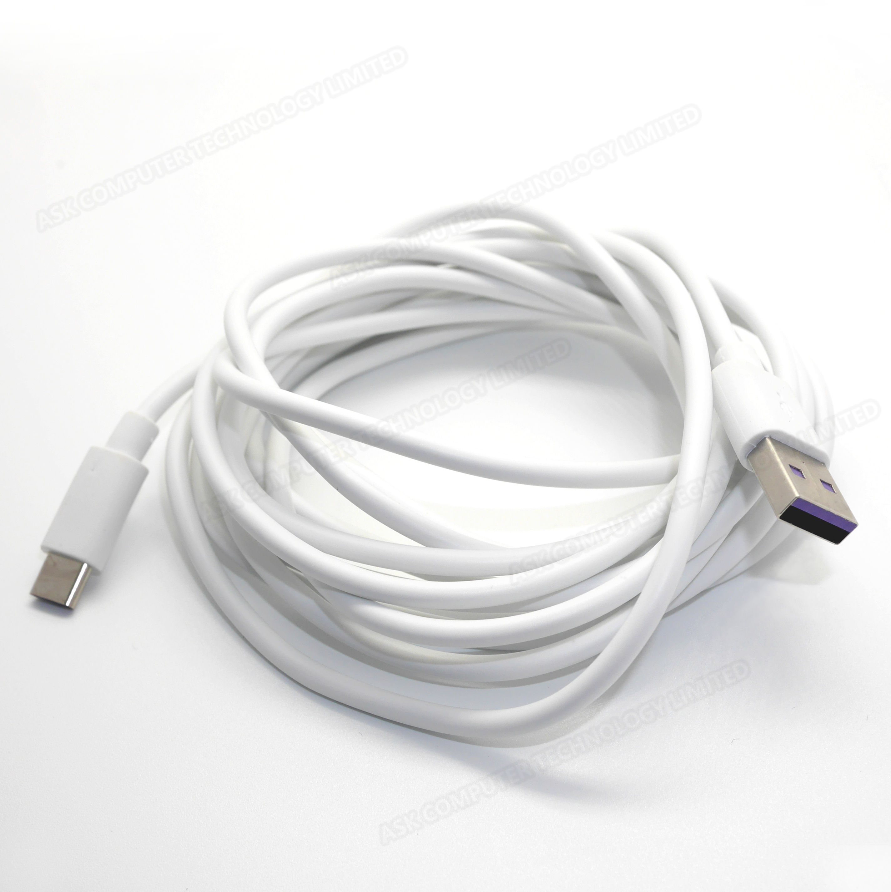 日本TSK Type-C to USB 5A充電線(3M) 快充線 數據線 傳輸線 P3565(安卓系統專用)