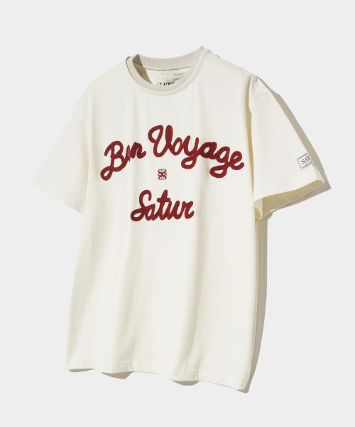 22:00收單⚡️夏日黑五-［預購］Satur Logo Voyage T-Shirt