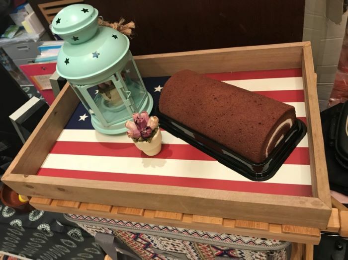 【ZONGTI】美國木製國旗托盤 FE11