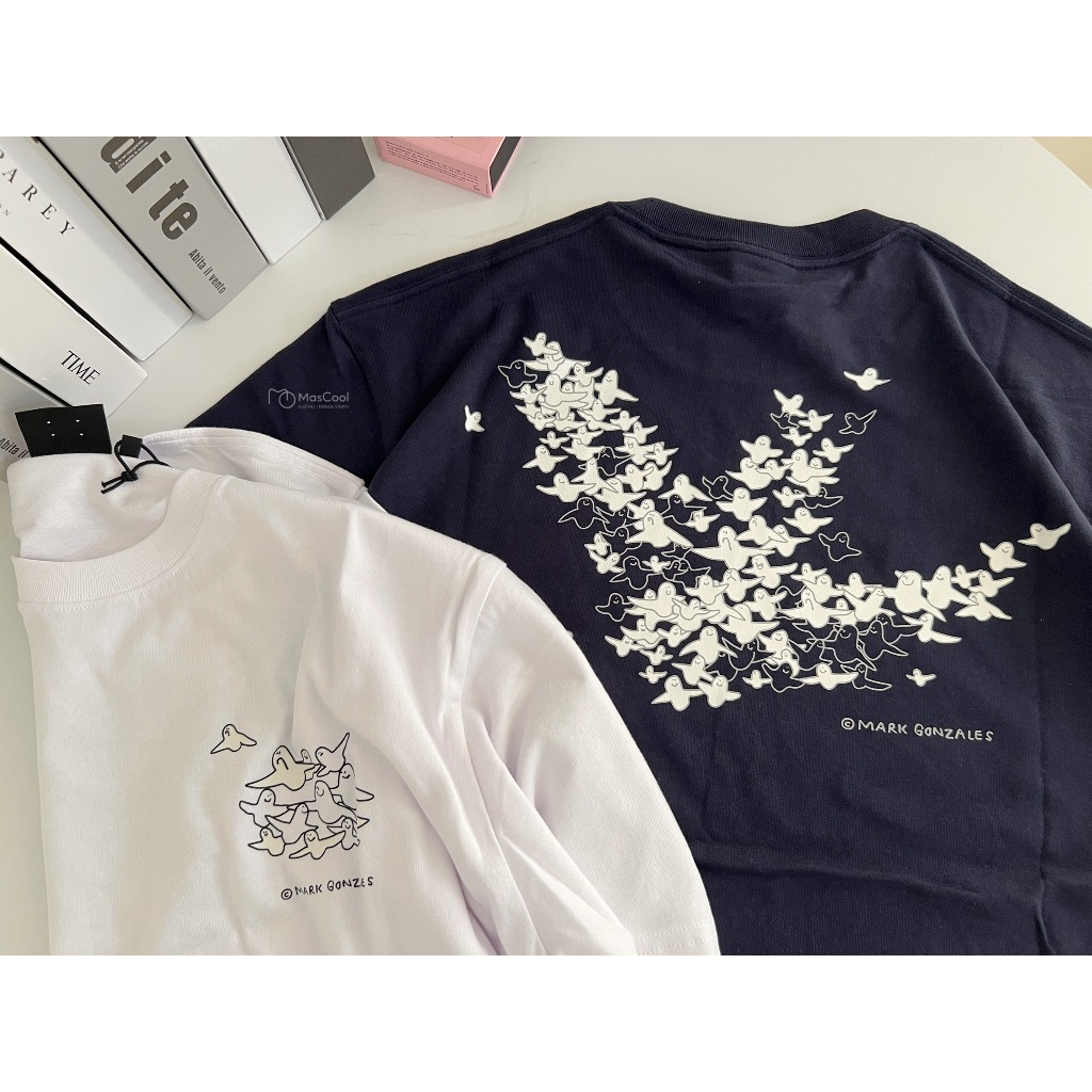 Mark Gonzales 天使夜光短T
