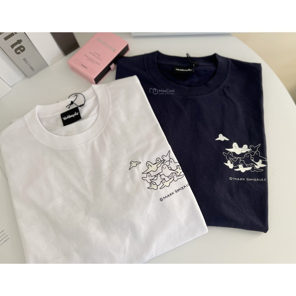 Mark Gonzales 天使夜光短T