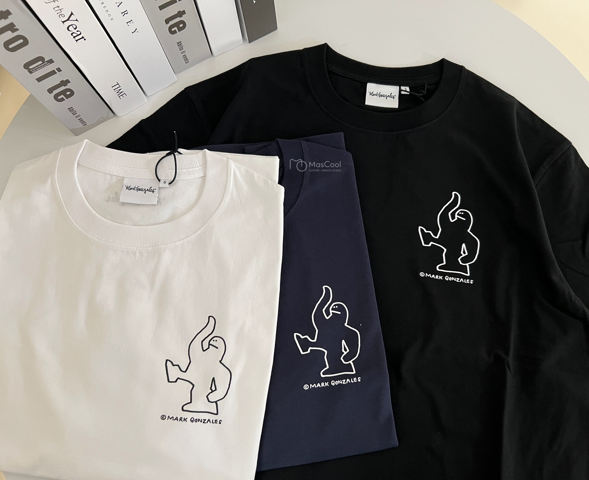 Mark Gonzales 天使SHMOO短T