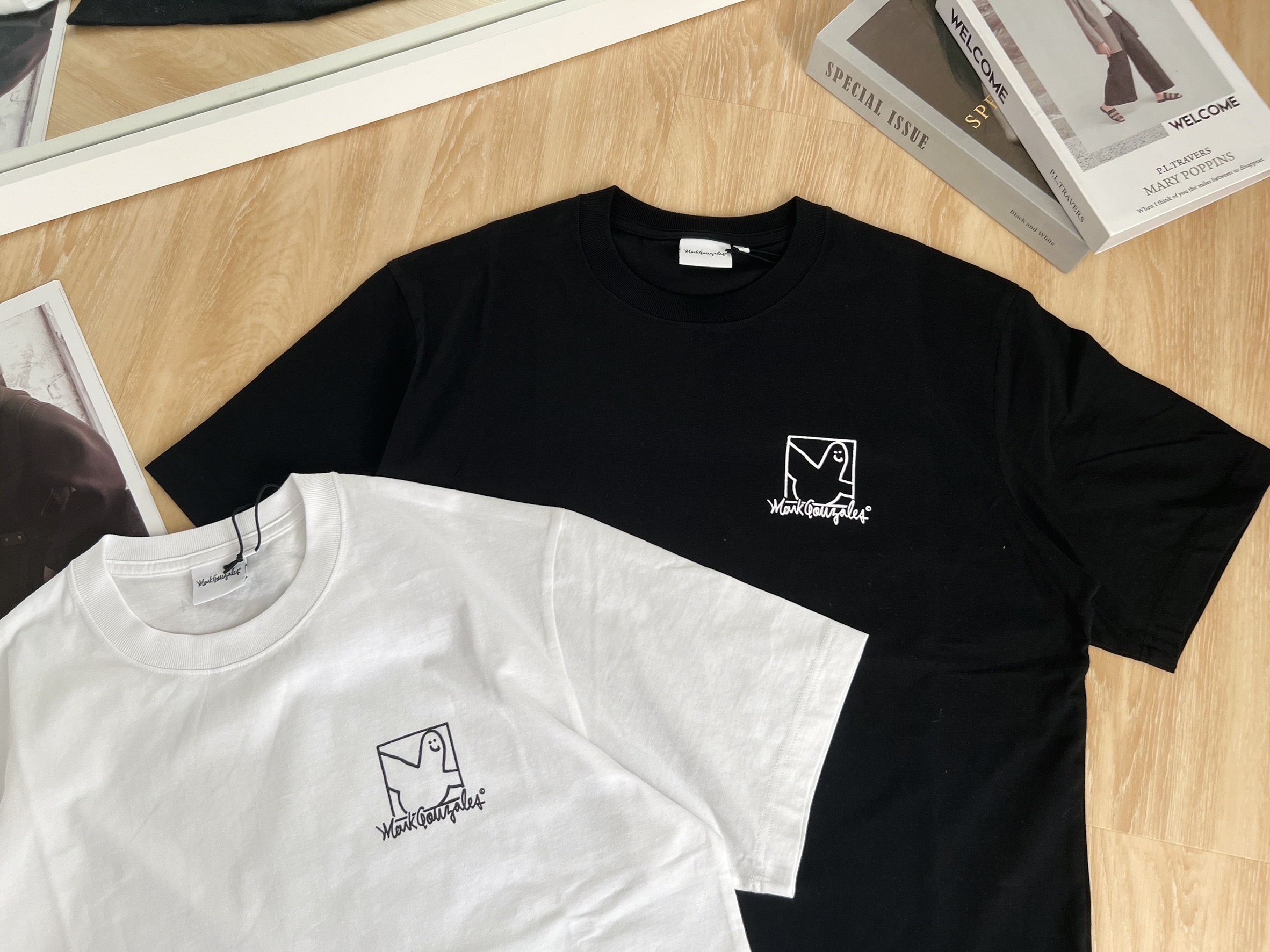 Mark Gonzales 天使方框短T