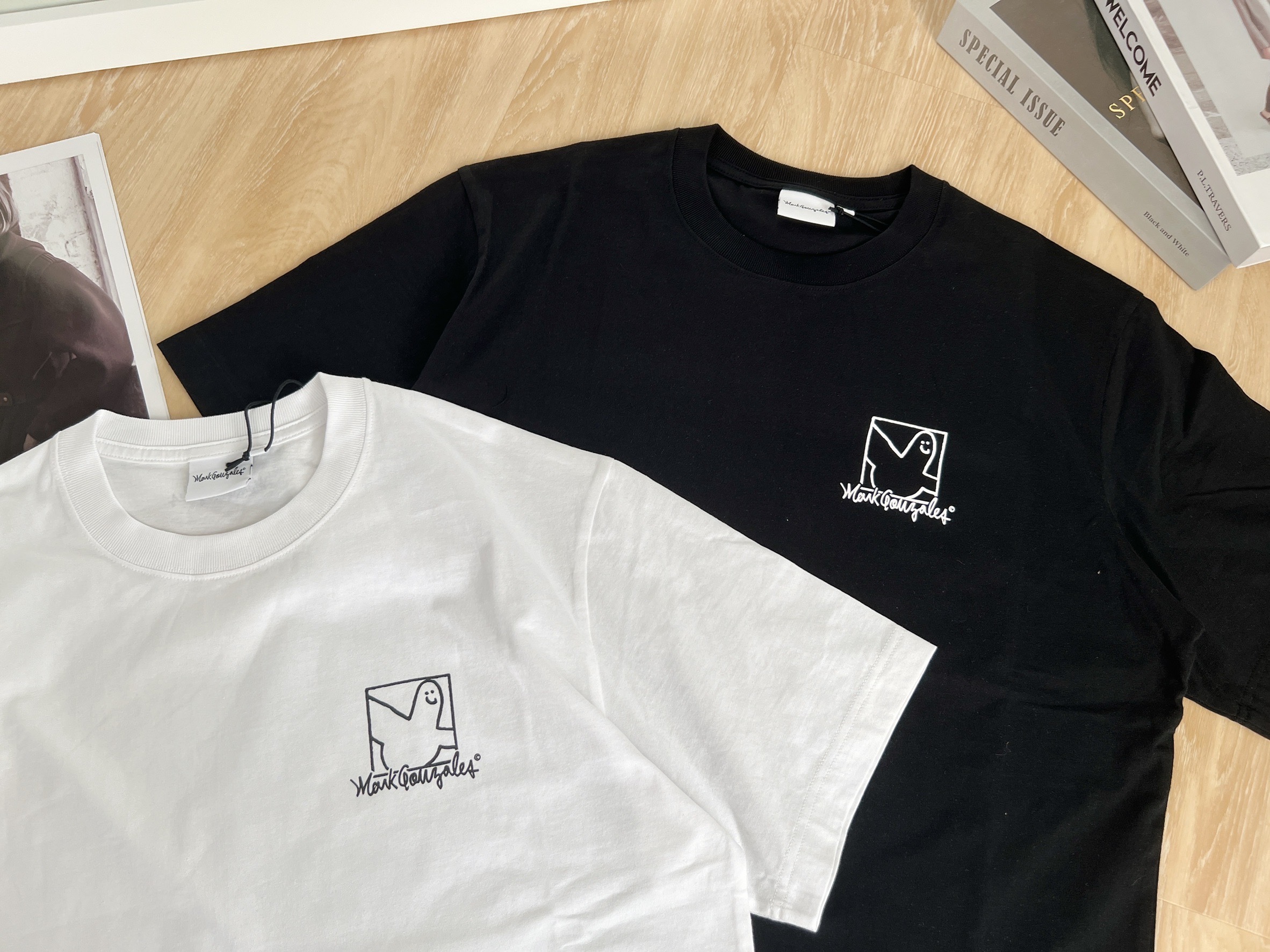 Mark Gonzales 天使方框短T