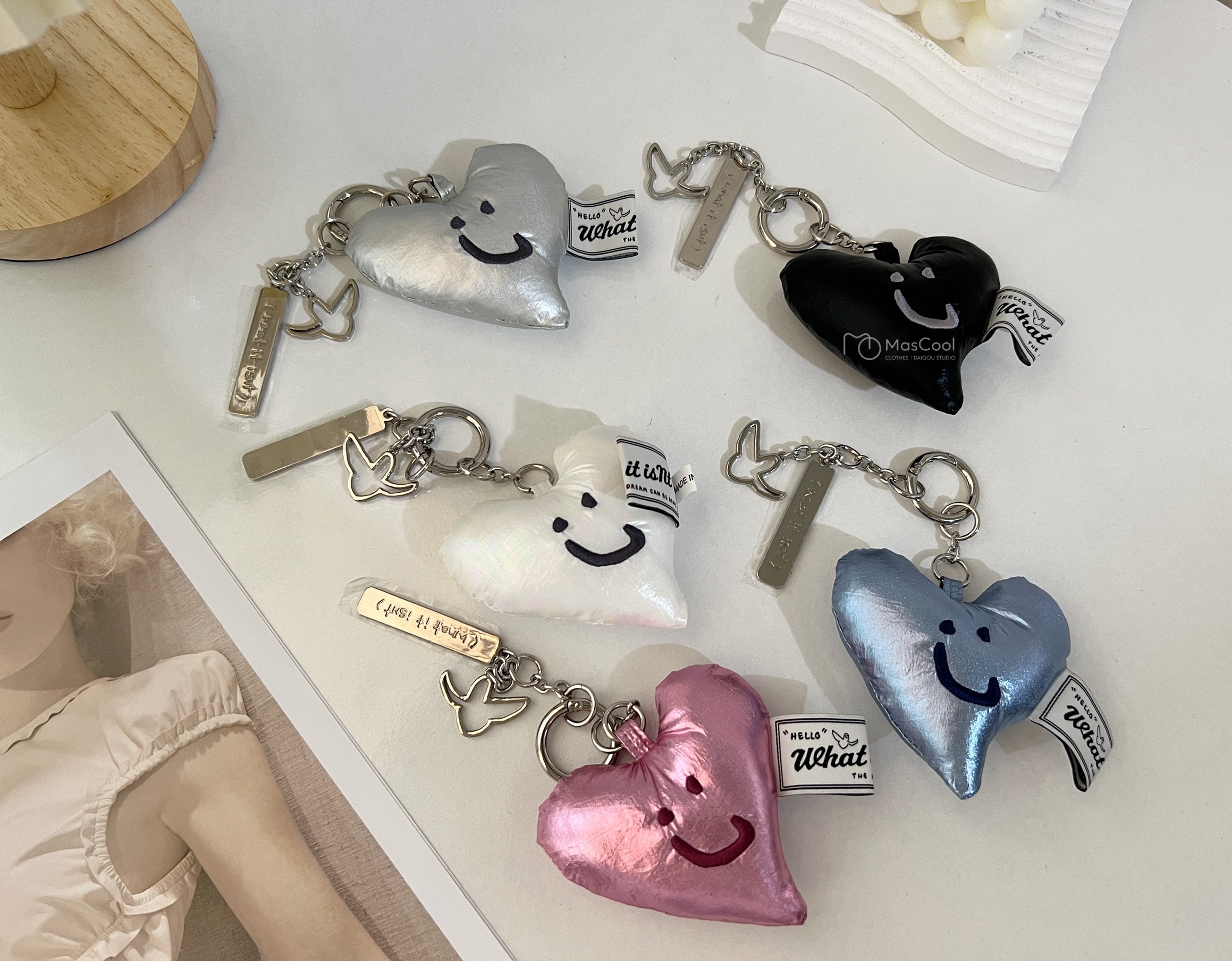 what it isnt 愛心吊飾