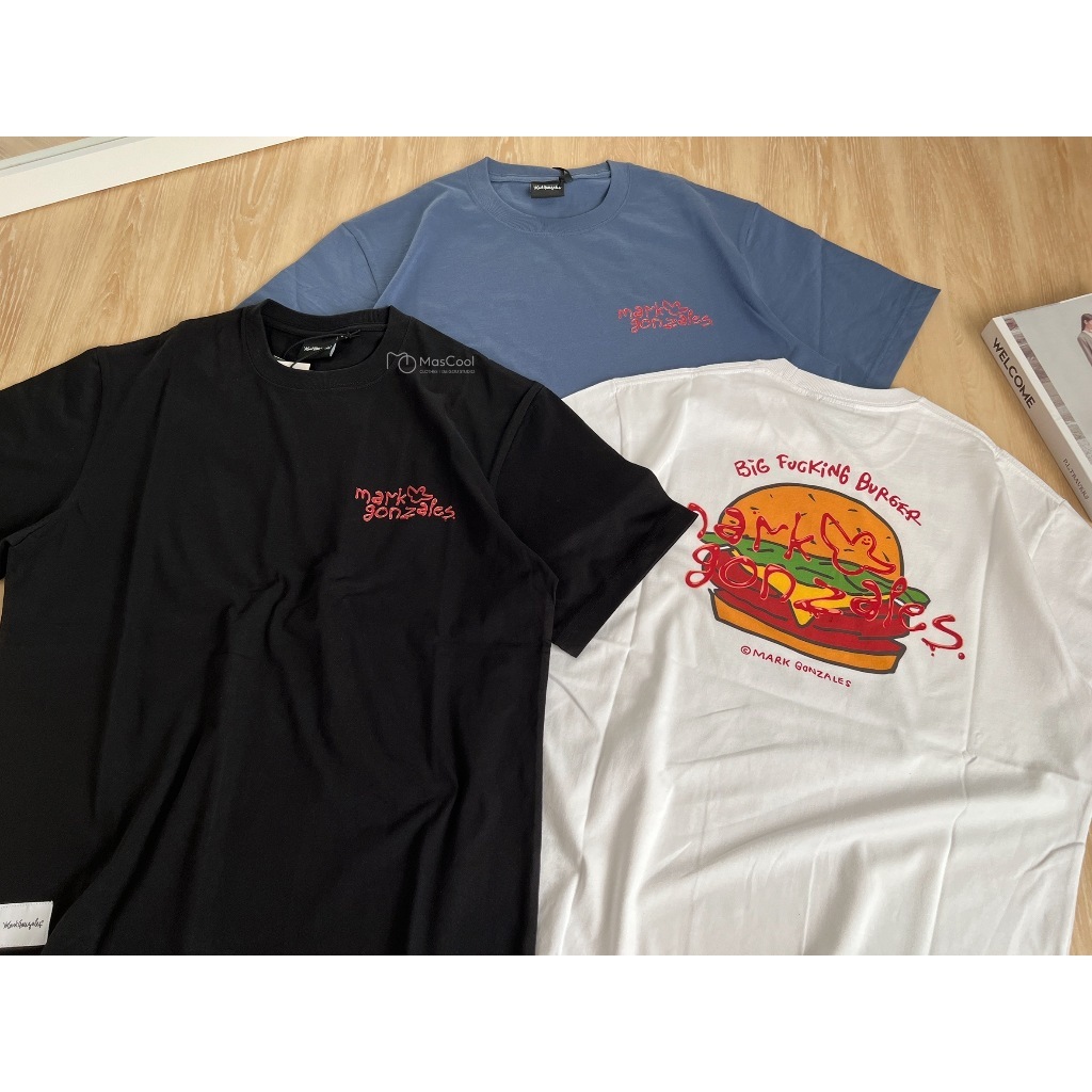 Mark Gonzales 背後漢堡短袖