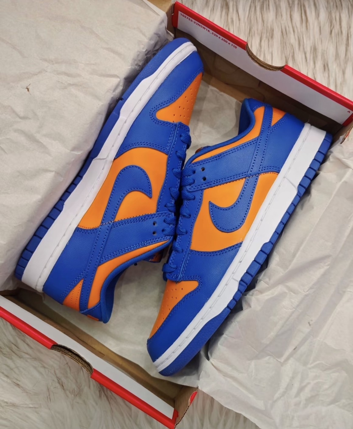 Nike Dunk Low Retro "Knicks" 尼克藍橙