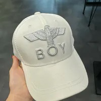 [S] BOYLONDON EAGLE AND BOY LOGO CAP,WHITE/SILVER, B82CP2004U900F (SBB391)