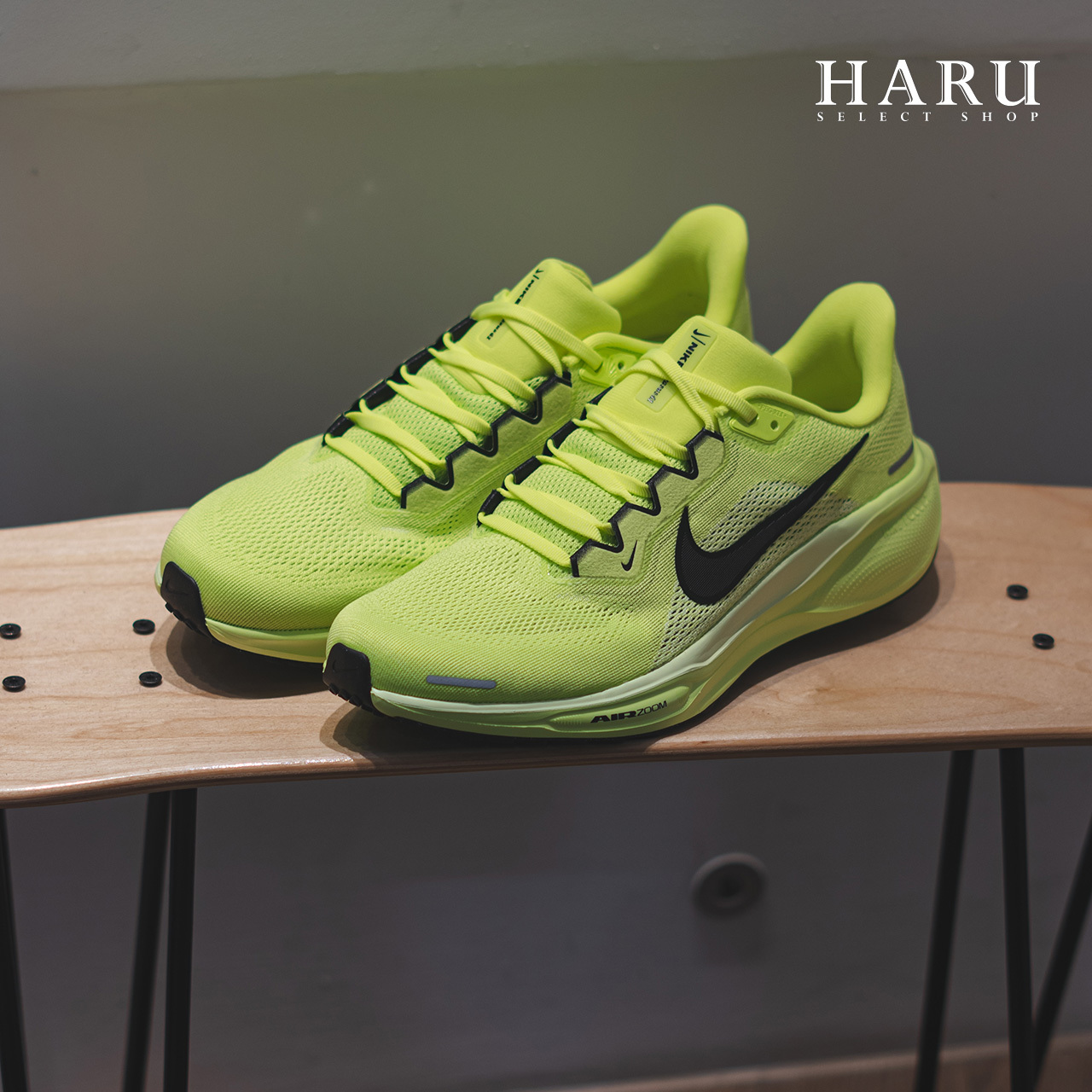 󠀠󠀠󠀠󠀠󠀠󠀠󠀠現貨 Nike Air Zoom Pegasus 41 VOLT 雙氣墊 機能 慢跑鞋 跑步鞋 螢光綠 男女款 FD2722-701 FD2723-701