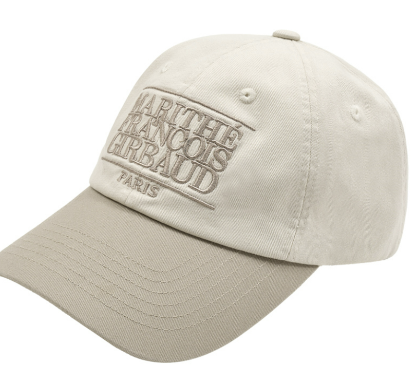 限時預購┃MARITHÉ FRANÇOIS GIRBAUD 經典 雙色 刺繡 老帽