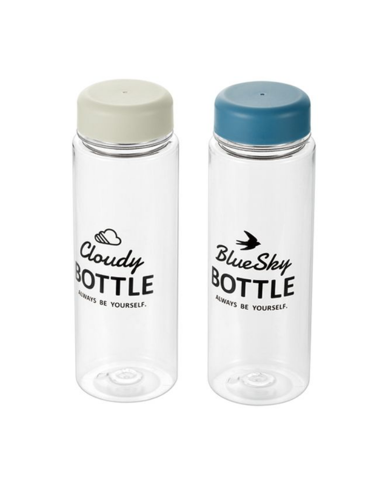 Echo 帶蓋水樽(藍灰) 500ml