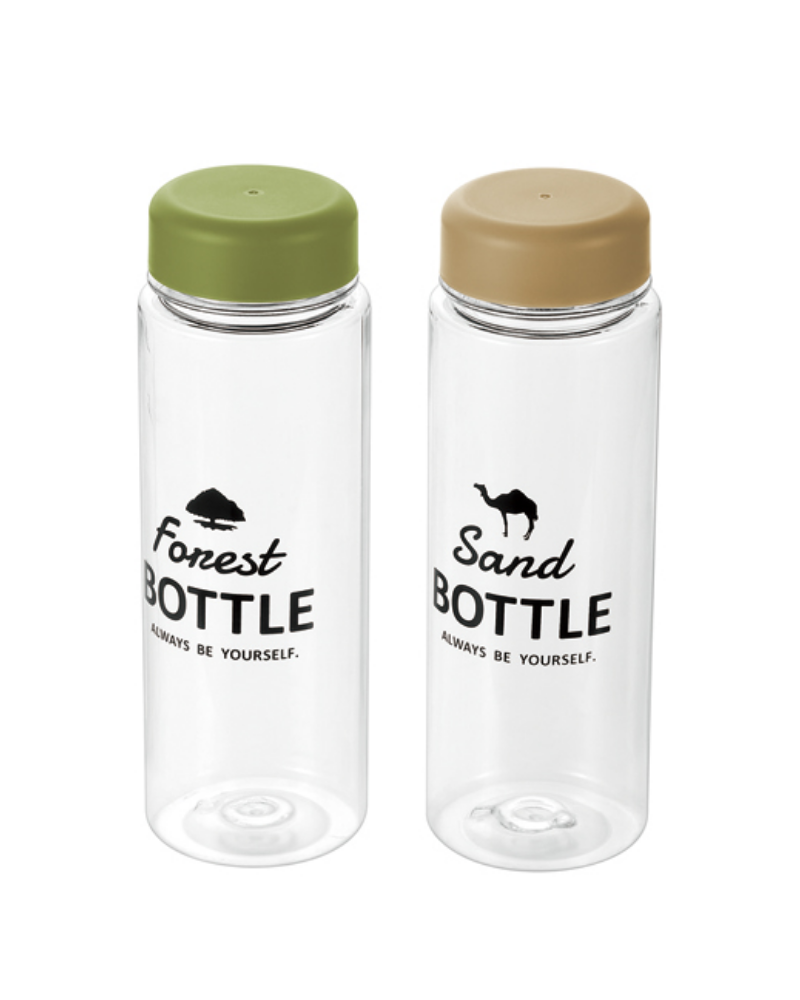 Echo 帶蓋水樽(綠褐) 500ml