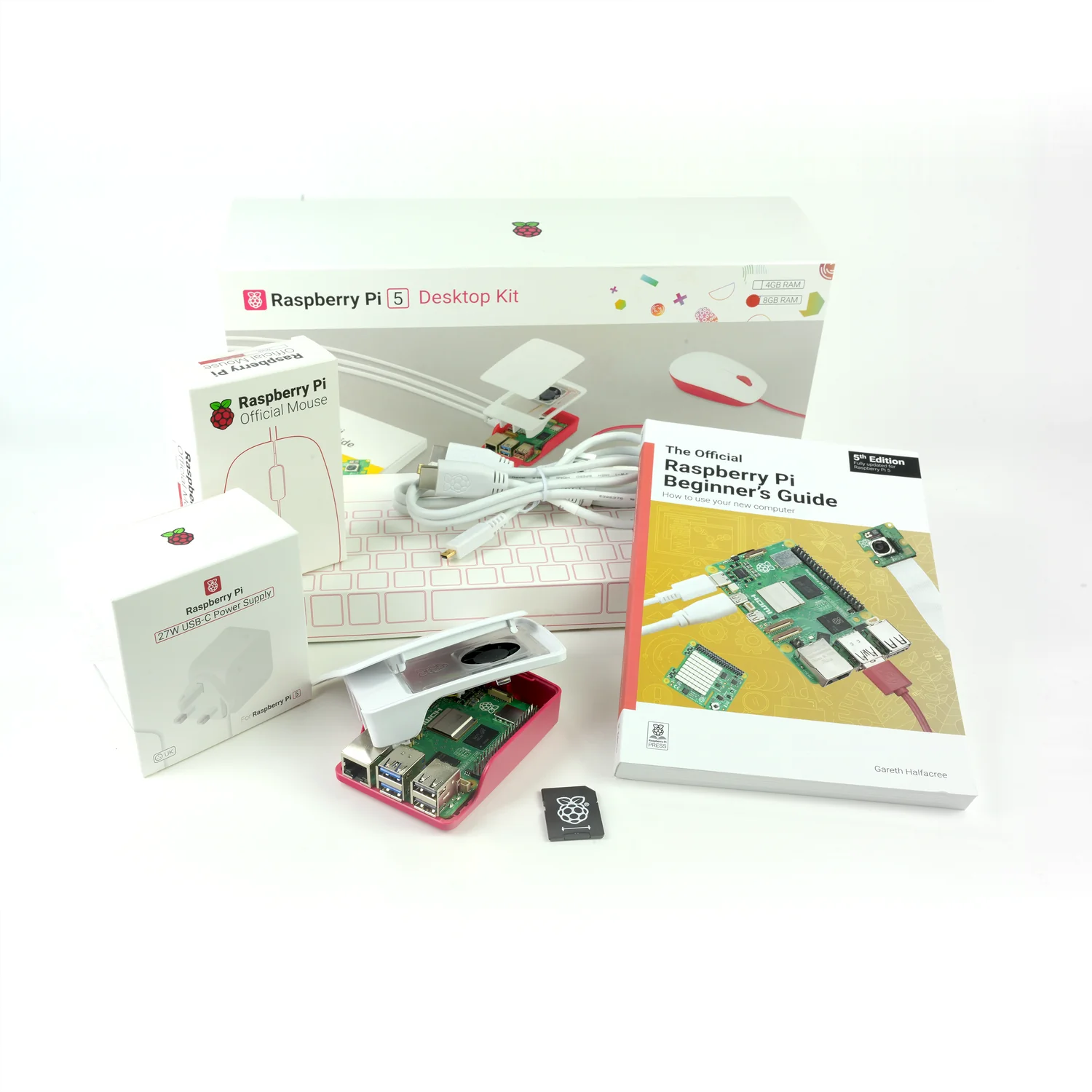 Raspberry Pi 5 Desktop Kit (8GB / UK版) 樹莓派5