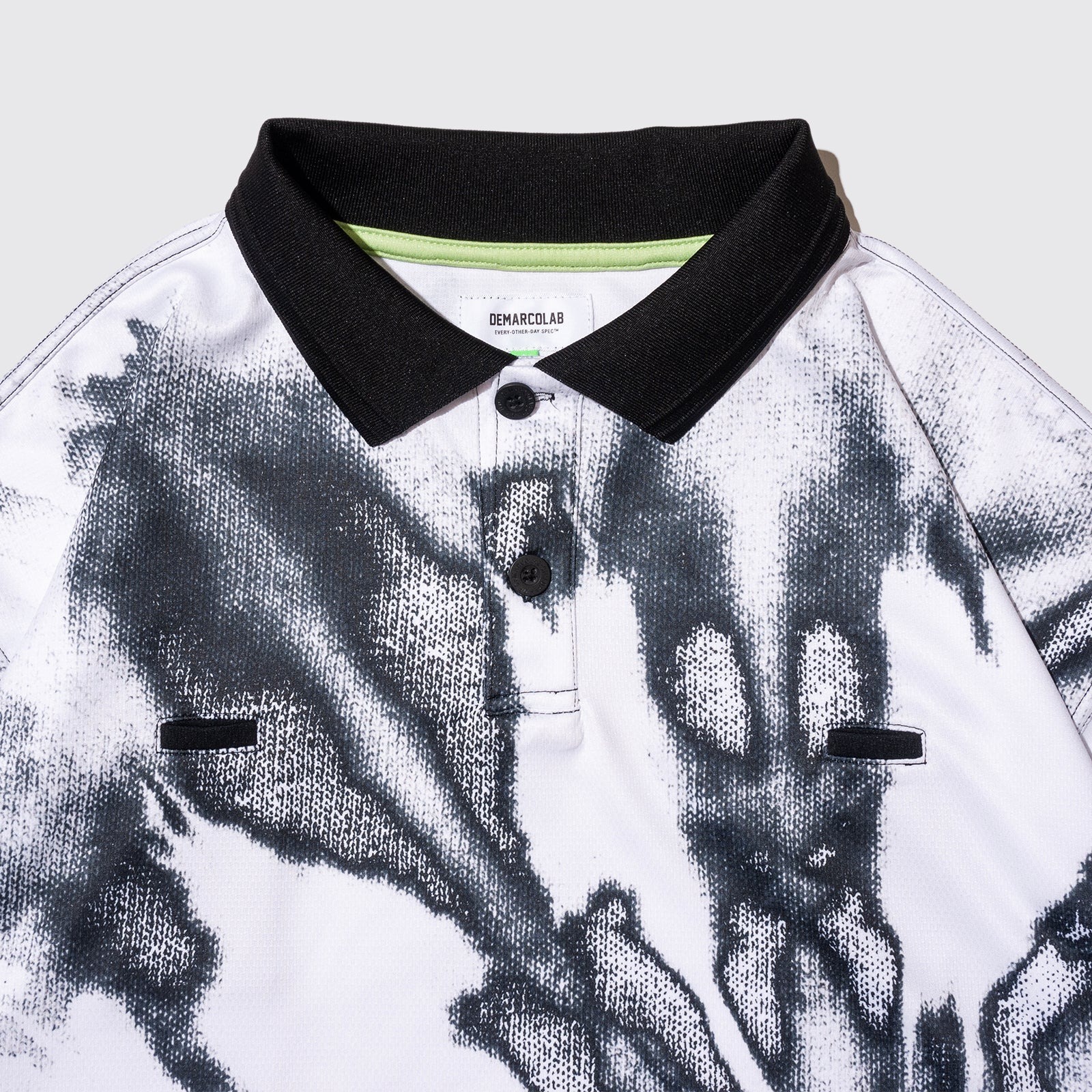 Demarcolab｜PS-DYE KUN S/S POLO "BLACK"