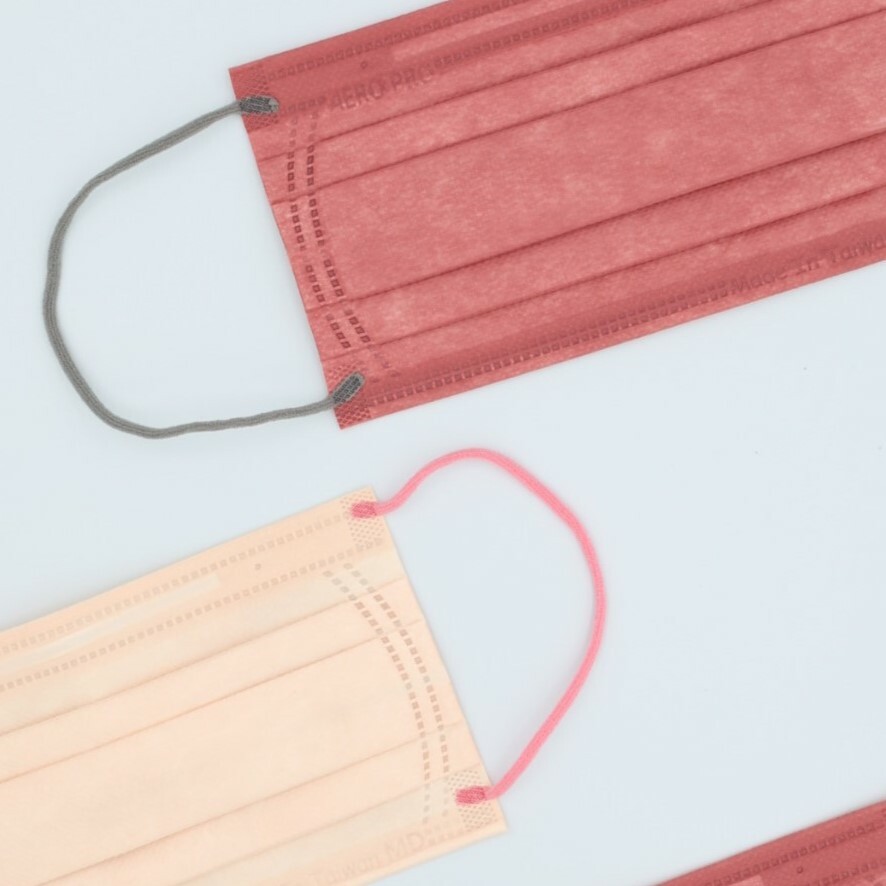 AERO PRO 日常系列－輕撞色醫用外掛口罩 50片 (盒裝)