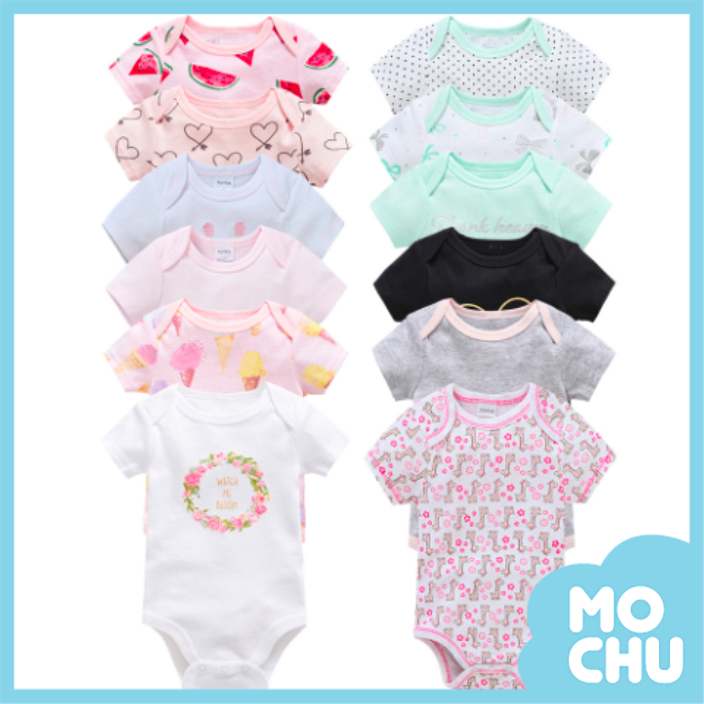 冰淇淋花圈包屁衣12件組