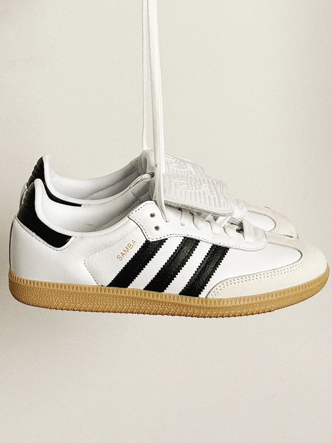 Adidas Samba  LT 翻蓋焦糖 白  (IG4279)