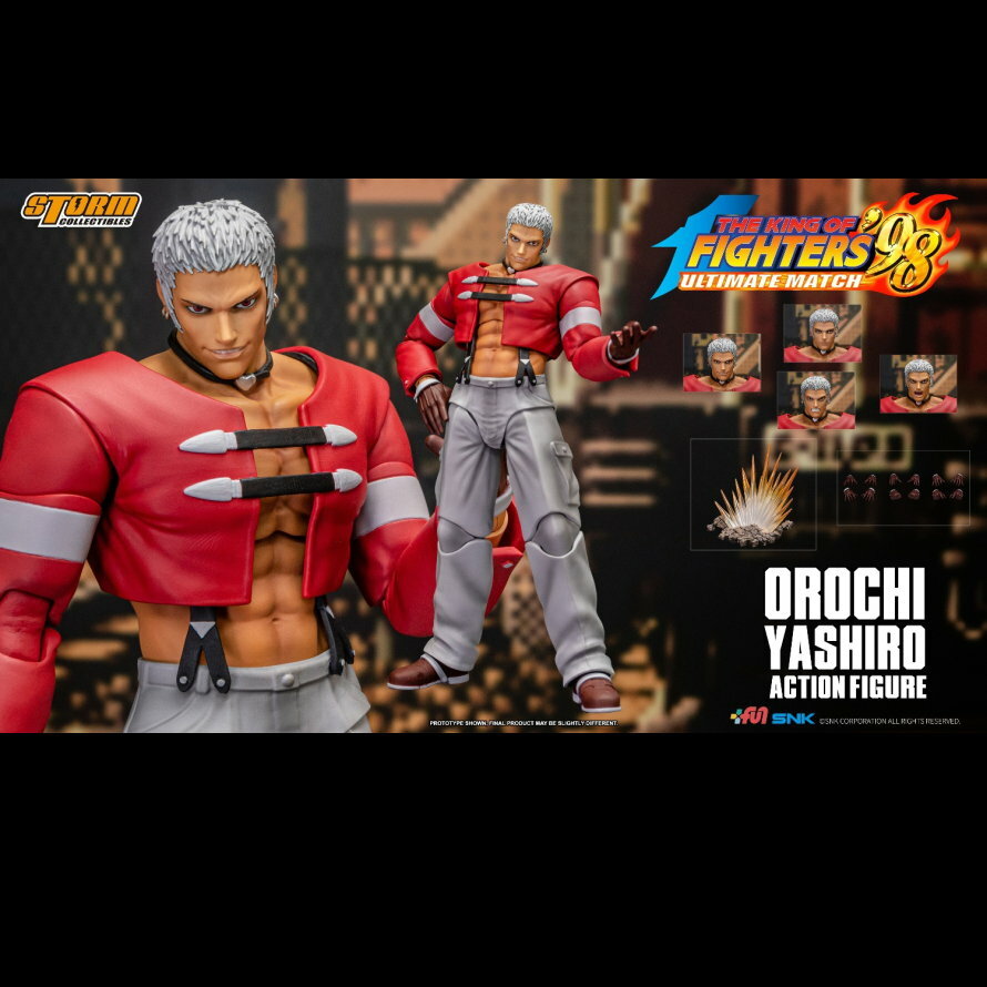 [訂金] Storm Toys: 1/12 KOF拳皇98 - 七枷社