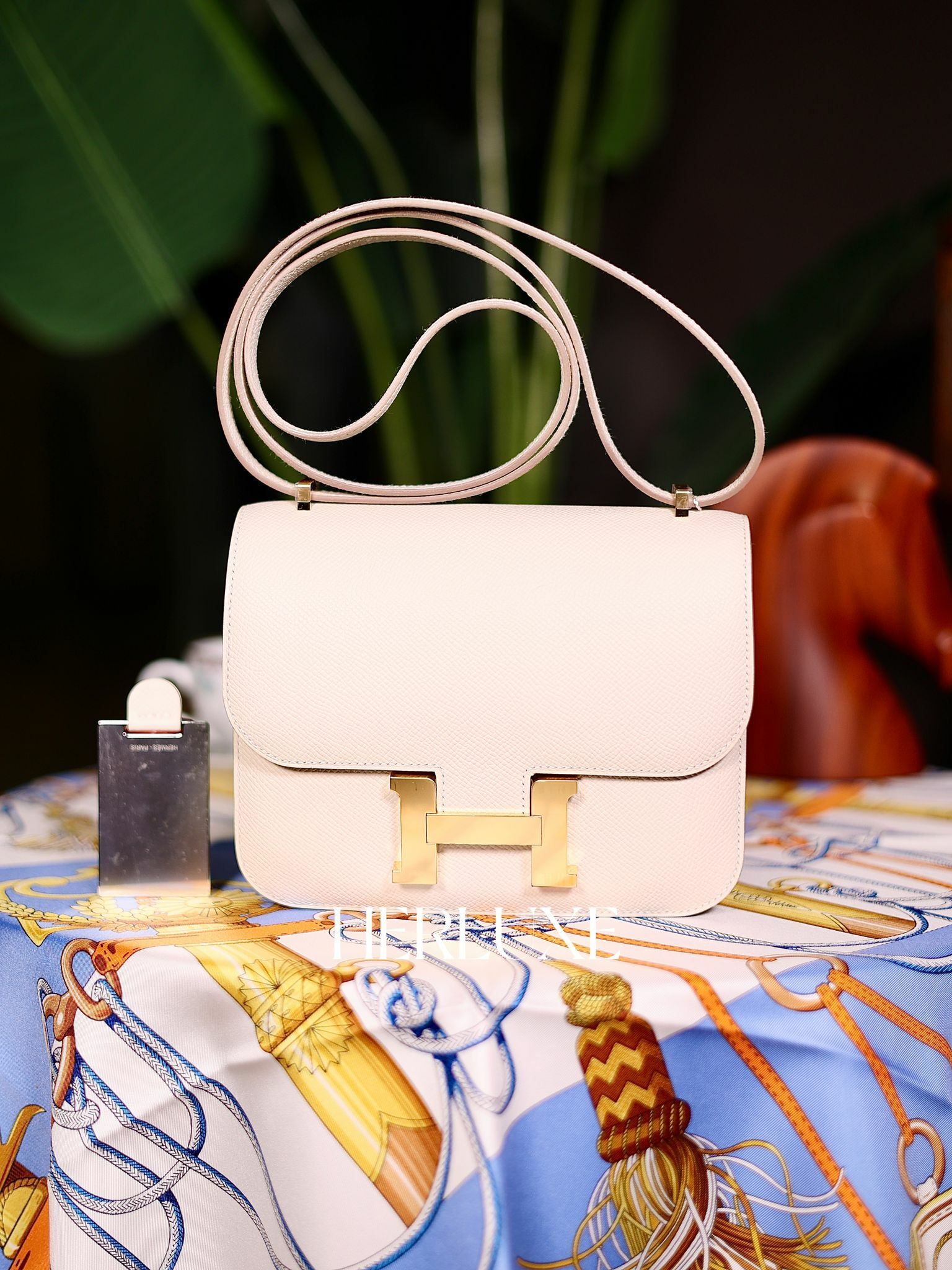 Constance mini mirror 10 craie cc epsom K