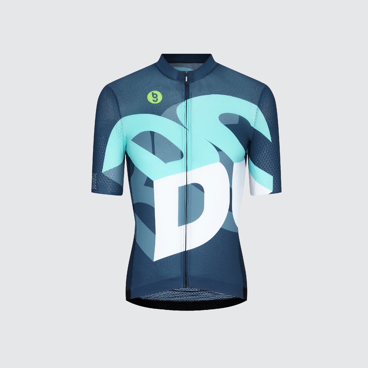 BG Sports Pinnacle Cubic 男裝短袖單車衣 Navy