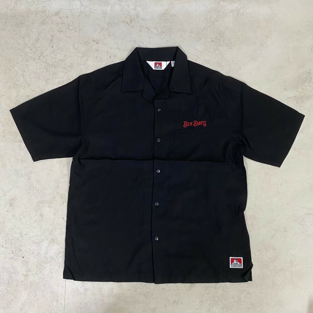 Ben Davis 理髮廳刺繡短袖襯衫 C-24580029