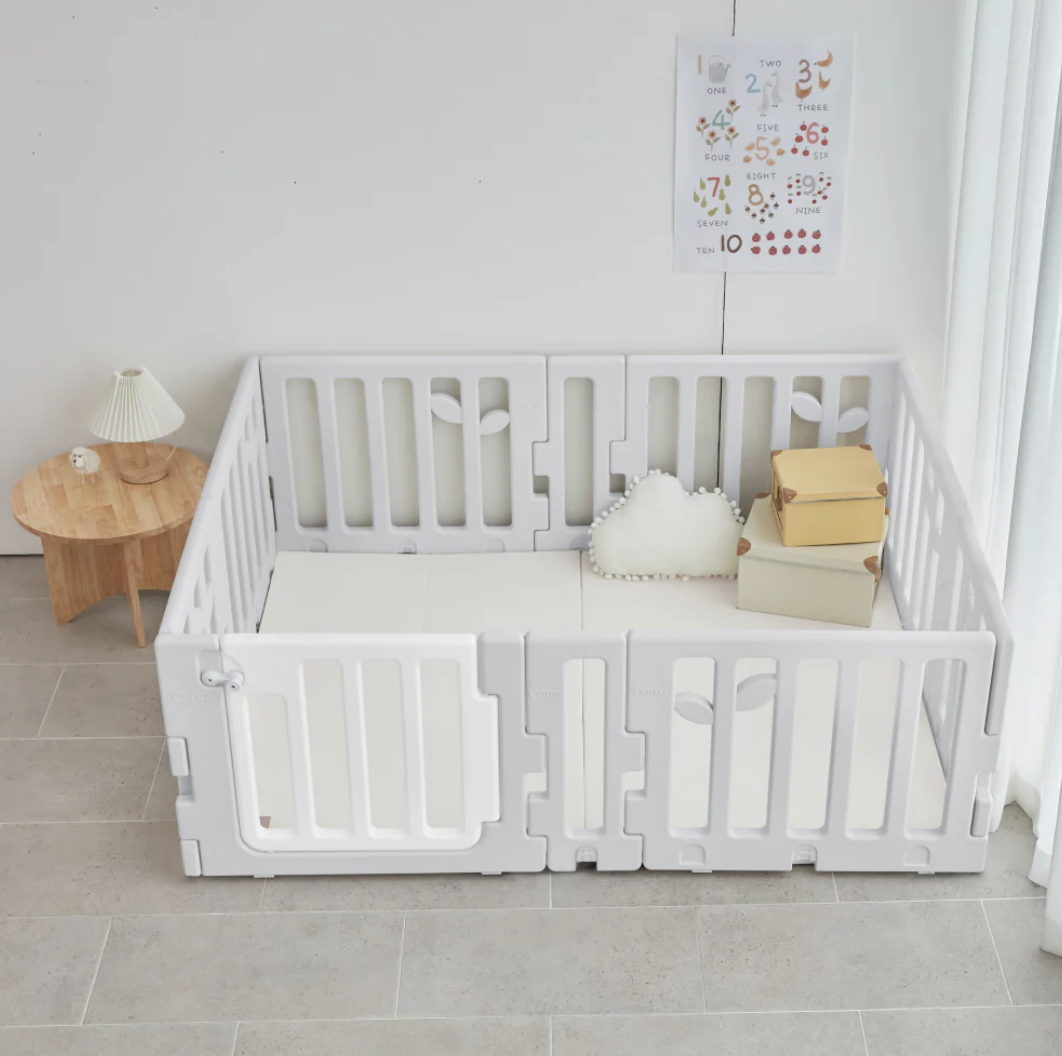 Caraz Leaf 寶寶屋 - 時髦灰 適合Q4地墊