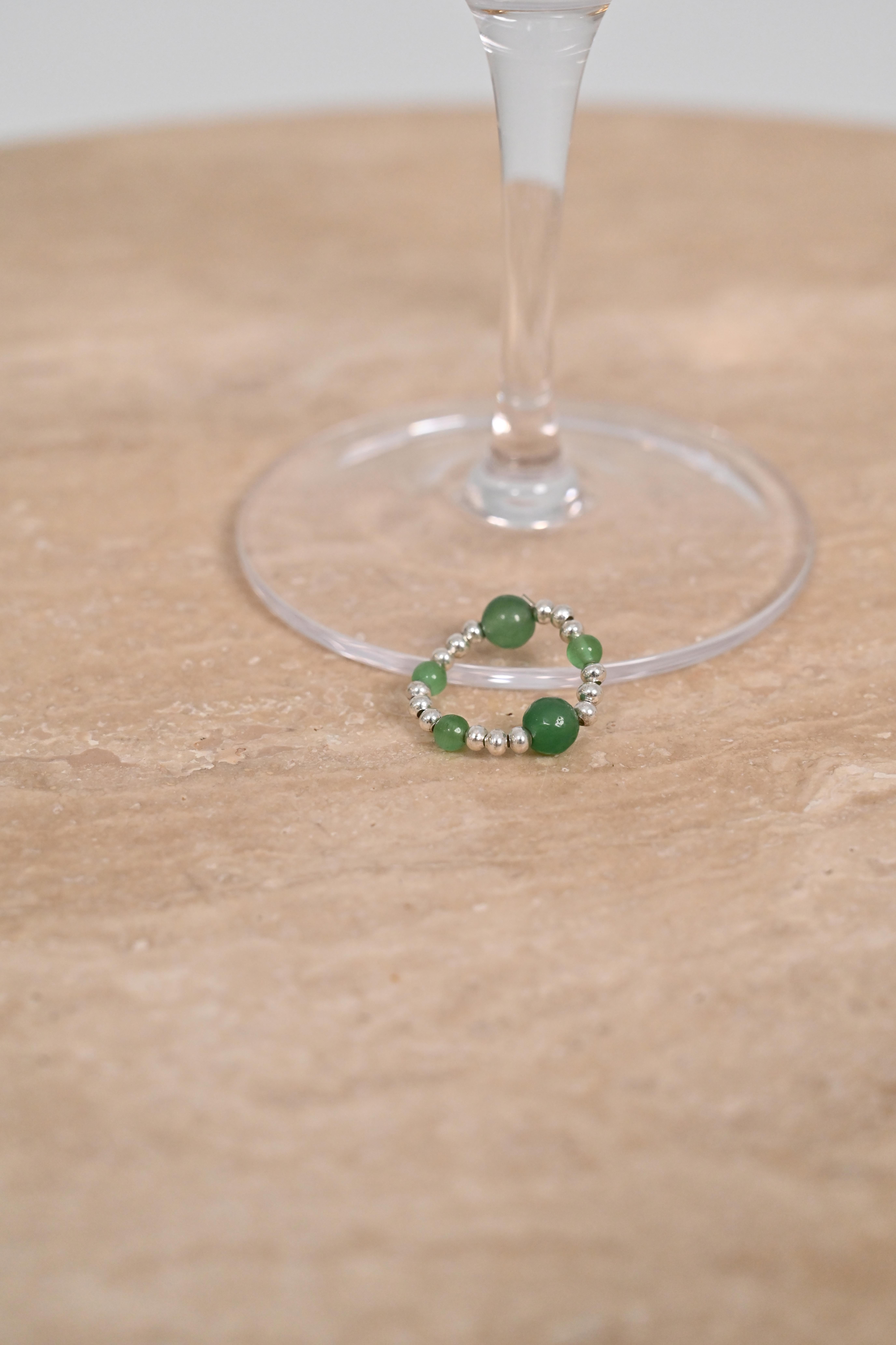 【現貨】COCO, JASMINE 綠玉石戒 RO0102