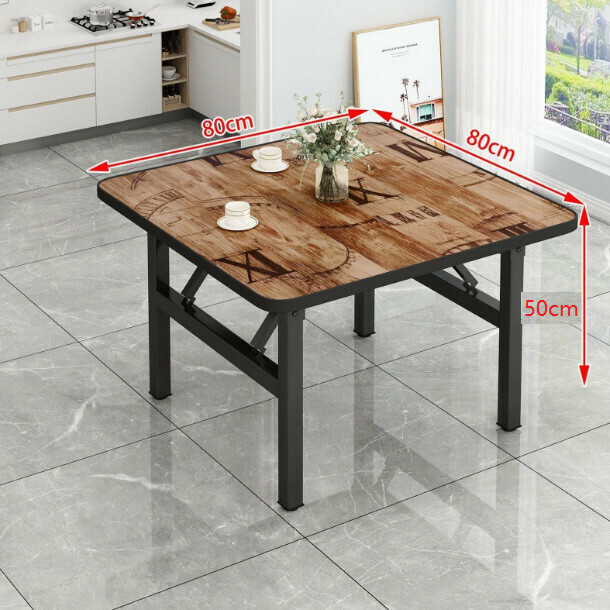New folding table [retro K-shaped] size [60cm*60cm*50cm]