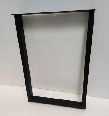 New metal table legs, table brackets, hardware furniture legs (black, slot-shaped, width 40*height 70)