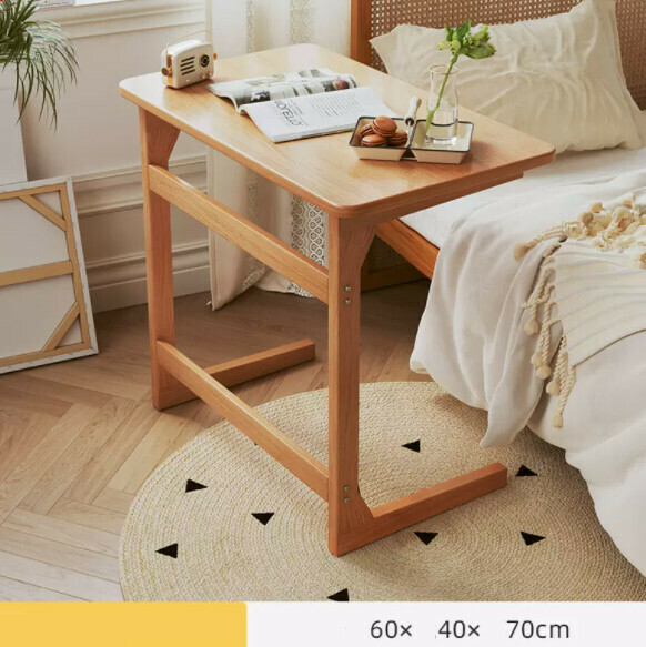 Hotly recommended solid wood computer desk (log color) [size: length 60*width 40*height 70cm]